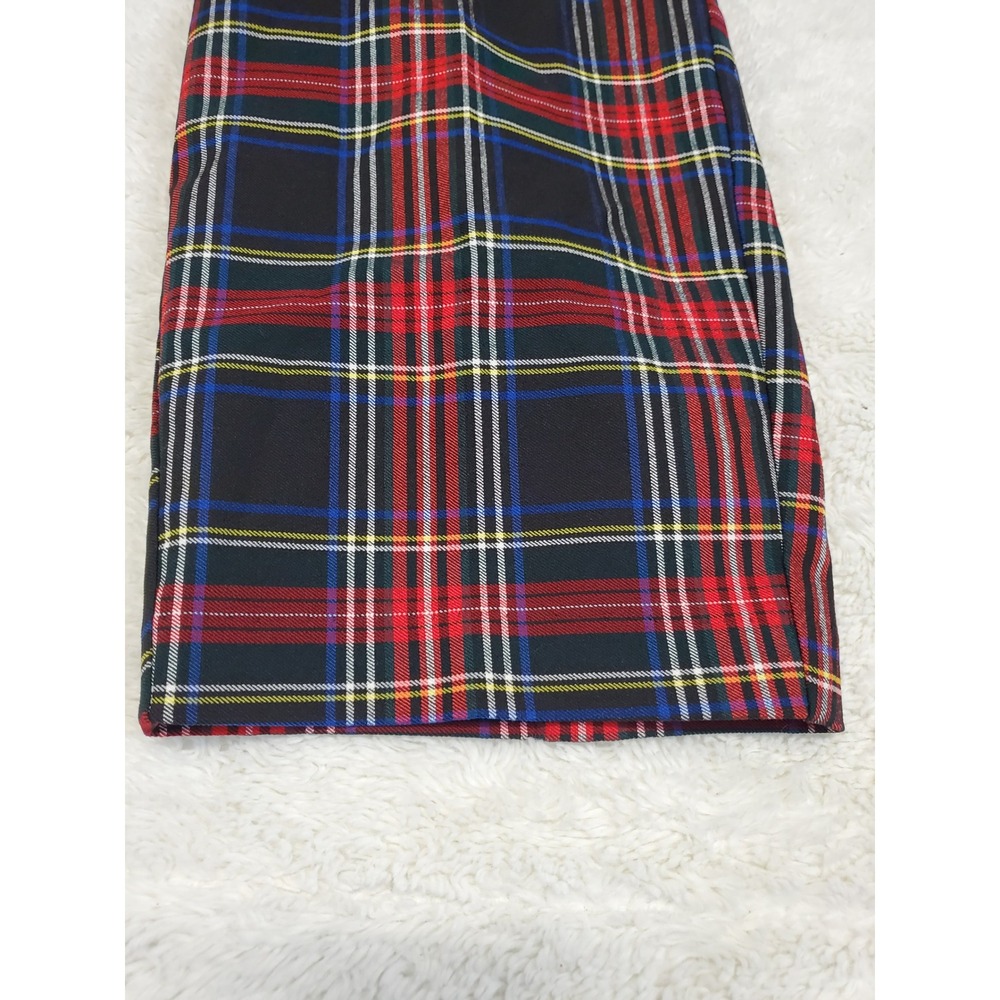 NWT Jones New York Black Red Plaid Pant 1X Academia Office Classic Plus Size - Picture 2 of 10